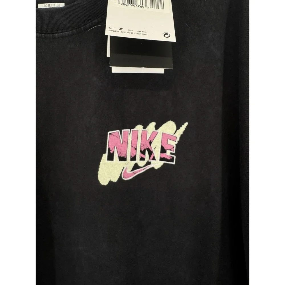 Nike Graphic Basketball Tee T Shirt Mens 2XL Short Sleeve Loose Fit HV1768-010